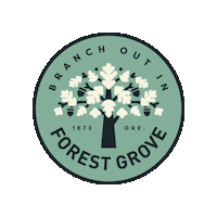 Branch Out Sticker by Forest Grove/Cornelius Chamber of Commerce
