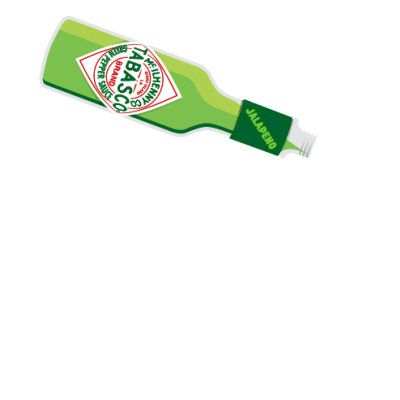 Hot Sauce Eating Sticker by TABASCO® Brand