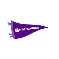 nyuwagnergrad nyu wagner nyu wagner Sticker