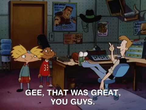 hey arnold nicksplat GIF