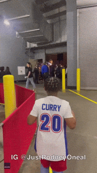 Steph Curry Delights Young Basketball Fan by Signing Jersey