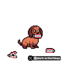 Dog Talking Sticker by HotDogs