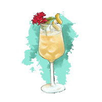 Happy Hour Party Sticker by Avallen Spirits