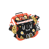 japan radio Sticker