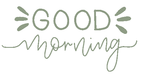 Hallo Good Morning Sticker