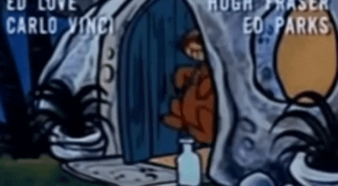 xanderdash flintstones fred flintstone thrown out put out GIF