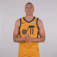 Here We Go Rub Hands GIF by Utah Jazz