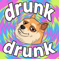 Drunk Shiba Inu GIF by Doge Pound