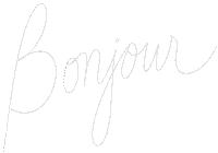 guiselamailhe white hola bonjour salut Sticker