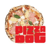 Dog Sticker by Pizzadog