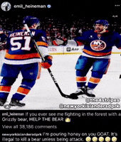 New York Islanders Instagram GIF