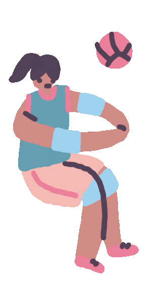 Sport Health Sticker by Sara Maese