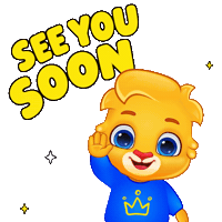 Miss You Goodbye Sticker by Lucas and Friends by RV AppStudios