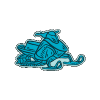 alaskawildlights alaska snowmobile fairbanks awl Sticker