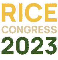 irriofficial food rice agriculture conference Sticker
