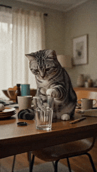 Bad Cat Oops GIF by Pincel