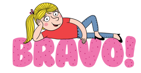 Bravo Girl Power Sticker