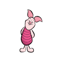 Pink Disney Sticker by Winnie The Pooh