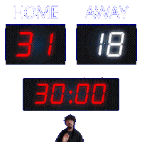 18 Away Sticker