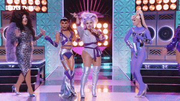 Girl Group Drag Queens GIF by BBC Three