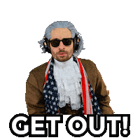 Get Out Of Here Go Away Sticker