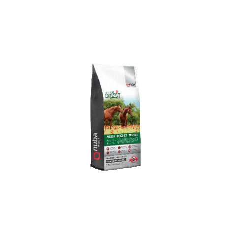 Nubaequi musli digest horse feed horsefeed Sticker