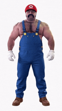 Super Mario Bear GIF by Database數據