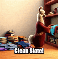 Clean Slate Cleaning GIF by dalaillamazen