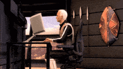Tired Captain Scarlet GIF by GerryAndersonTV