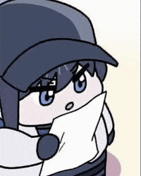 Confused Saori GIF