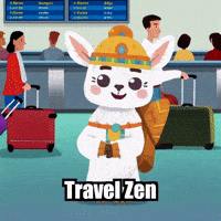 Travel Airport GIF by Llamaozi