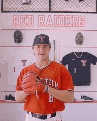 Hudson Parker GIF by Texas Tech Baseball