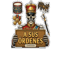 Halloween Skull Sticker