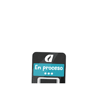 alliancevending cafe cargando vending en proceso Sticker