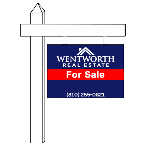 House Realtor Sticker by WentworthRealEstate