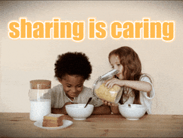 Happy Lets Eat GIF by Sealed With A GIF