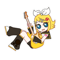 Dance Rock Sticker