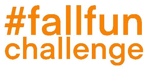 Text Fall Sticker