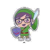 Zeda Linkzelda Sticker