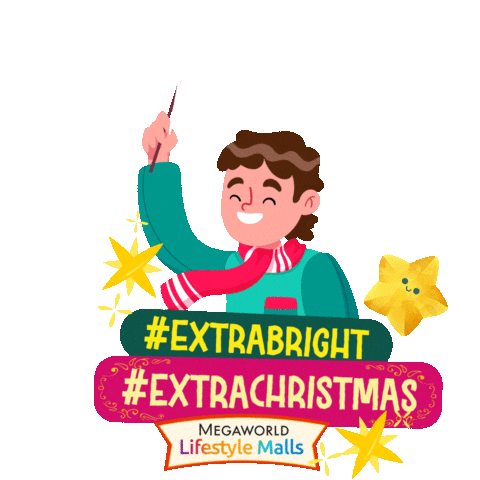 Extrachristmas Sticker by Megaworld Lifestyle Malls