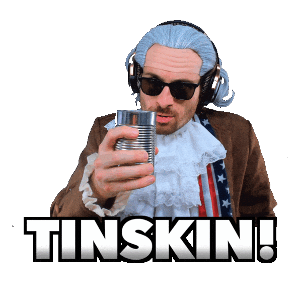 Tin Man Robot Sticker