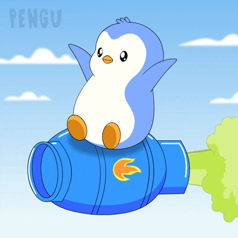 Penguin Mask GIF by Pudgy Penguins