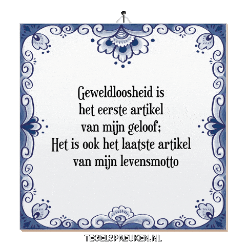 Respect Wijsheid Sticker by Tegelspreuken.nl