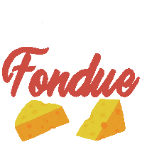 Raclette Fondue Sticker by 180gradsalon