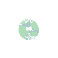 AnnasArttCo green world earth environment Sticker