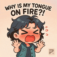 Hana Spicy Reaction GIF by Persona
