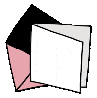 twotabbies wedding envelope invitation invite Sticker