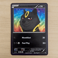 Trading Card Parody GIF by Doge Pound