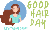 good hair girl Sticker by Nahum Mar