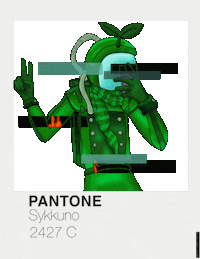 Imposter Pantone Sticker